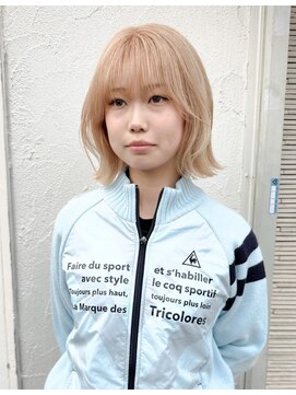 ヘアーモードケーティー 石橋店(Hair Mode KT) ホワイトベージュ