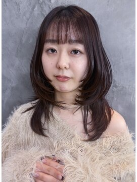 ザ ドッツ(THE DOTS) レイヤー×レッドブラウンカラー