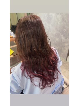 オリスト 亀戸(Orist) ブリーチ無し春色グラデーション