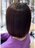 縮毛矯正ボブ