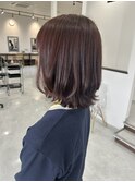 初カラーにも◎ピンクブラウン