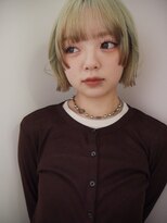 シール 梅田(CIRR)&nbsp;姫カット風顔周りレイヤーボブ