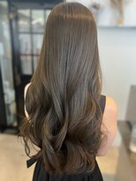 リアン 本厚木(LIAN) 透明感カラーチョコレートブラウンオリーブカラー顔周り髪質改善