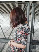 フラワード(flowered)&nbsp;早朝8:30からできます♪切りっぱなしボブ×インナーカラー