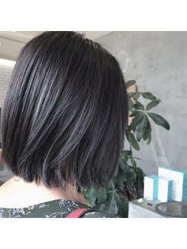 リリ(Riri) 地毛風シアーグレー