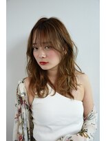 ゴートヘア(GOAT HAIR Hirakata)&nbsp;【ゴールド_ベージュ】セミロングレイヤー