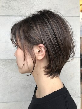 アレクサンドルオブカラーズカナザワ(ALEXANDRE OF COLORS KANAZAWA) 小顔ショートボブ×ハイライト