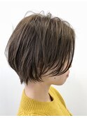 Lee梅田★前下がりボブ×ナチュラルブラウン