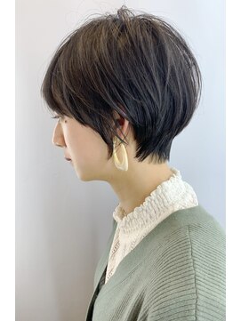 モリオ フロム ロンドン サッポロファクトリー店(morio FROM LONDON) 【morio原宿】2019髪型大人かわいい黒髪マニッシュショートボブ