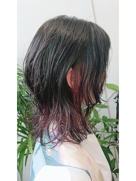 トゥーリ 浜町店 長崎(tuuli) 個室美容室tuuli インナーカラー