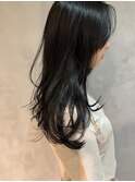 [kichi.] ブルーブラック×レイヤーロング