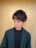 ムスビ(musu:bi)&nbsp;無造作風メンズパーマ