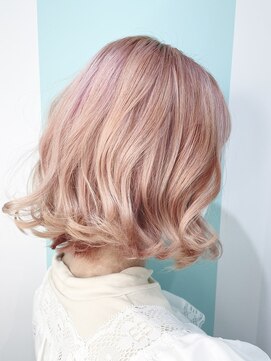 マティーナ ヘアー 池袋(Matina hair) ☆コットンピンク×アプリコット☆