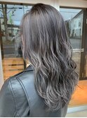 アッシュグレーハイライト