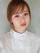 シアン(SYAN) 斜めシースルーバング