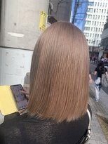 ラフ 難波店(LAFF)&nbsp;#黒髪#ボブルフ#ネビージュ#小顔#ワンレン