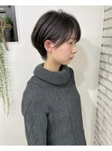 ショートボブ/大人巻き/ぷつっとボブ/ナチュラルモード/銀座駅