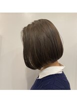 センスヘア(SENSE Hair) オリーブベージュ！乾かしただけでまとまるボブ☆