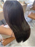 髪質改善/グレージュカラー/黒髪/ココアベージュ/ボブウルフ