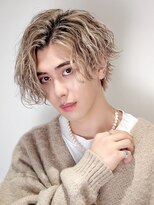 クオル 立川(QOL)&nbsp;ツイストスパイラル／ハイトーン/波巻きパーマ／メンズカット