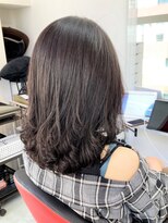 ヘアーライズ 池袋東口店(hair RISE) 髪質改善ストカールでミディアムレイヤーカールスタイル【池袋】