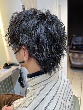 テトラ バイ ネオリーブ 横浜西口店(tetra by neolive) 横浜★メンズウルフのツイストスパイラル