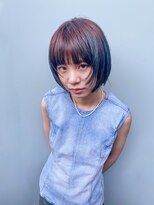 トレンチ(TRENCH)&nbsp;《おつじ TRENCH》ボブ × トリートメント × ケアブリーチ