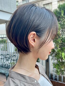 ハルキ ミナト ジャパン オオサカ(HARUKI MINATO japan OSAKA) ハンサムショート 30代40代50代60代ヘア 白髪 大阪ショート 梅田