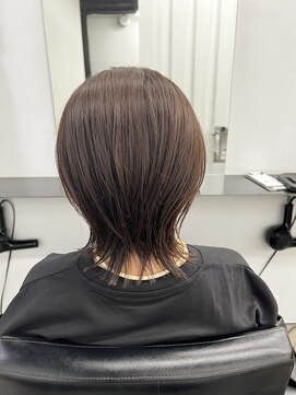 ココ 本八幡(KOKO) ★デザインカラー/レイヤーカット/ウェットヘアオリーブベージュ