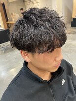 ニアウ 伊勢崎連取店(Niau)&nbsp;メンズマッシュツイストスパイラルパーマ