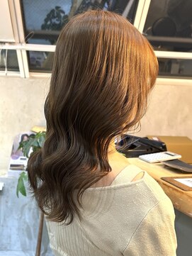 ロンド 表参道店(Lond) ブリーチなしダブルカラー ベージュ 美髪 表参道