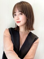 ガーデン ムサシコスギ(GARDEN MUSASHIKOSUGI)&nbsp;レイヤーボブ 切りっぱなしボブ 簡単スタイリング 外ハネ 美髪