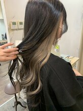 ブロンド(Blonde.) インナーカラー/ミルクティーベージュ/インナーカラーベージュ