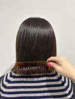 ヘアサロン レゴリス(hair salon REGOLITH)&nbsp;パツっと外ハネ×ルビー