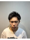 刈り上げアップバング