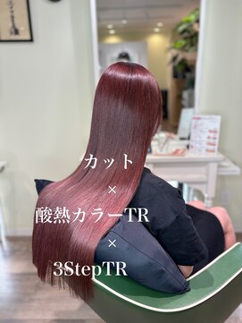 エムスリーディー アルル 赤坂店(M3D alulu) こだわりのピンクバイオレット