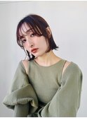 【目黒不動前美容室】大人ボブ　ウェットボブ