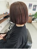 ナチュラルブラウン(グラデーションボブ)