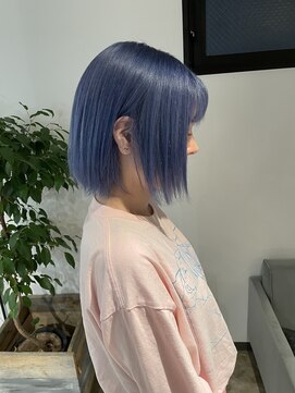 ニュート(Neut ) ネイビーハイトーンブルー/ケアブリーチ/ハイトーンカラー