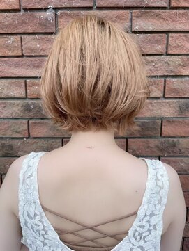 ニスル 町田店(NISURU) 似合わせカット/大人ガーリー/ダークアッシュ/着物/町田/町田駅