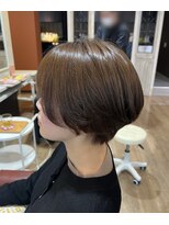 スウィッチグラン(hair salon switch grand) やわらかショート×ブラウンベージュ