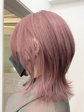 ラック 表参道(LUCK) モーヴピンク×ウルフ/ウルフレイヤー/表参道/原宿/20代/30代