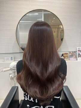 トッカ ヘアアンドトリートメント バイ リウム(tocca hair&treatment by Rium) 《韓国ヘア》艶感ピンクカラー×ヨシンモリ