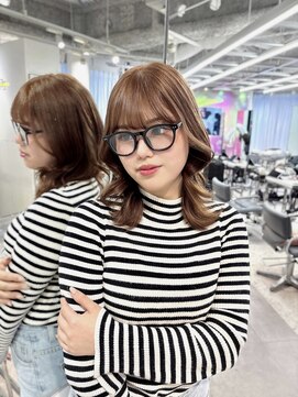 ユーフォリア 渋谷グランデ(Euphoria SHIBUYA GRANDE) ヘーゼルブラウン ミルクティーブラウン 透明感カラー