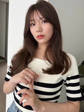 ソヨン 金沢店(SOYON) アッシュオリーブ×ワンホンロング