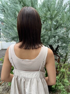 パライソ 南公園店(PARAISO) ミディアムボブ×ビーガンカラー！