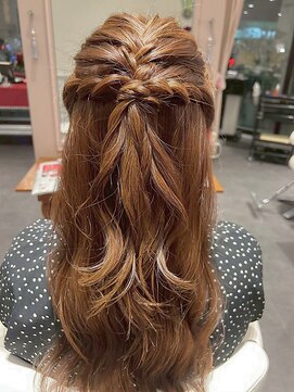 シュシュ 高坂店(Chou Chou) ハーフアップアレンジ/ヘアセット