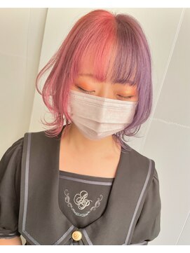 ホープ(hope) おしゃれ女子ウルフヘア×ウルフカット【梅田/茶屋町/ウルフ】