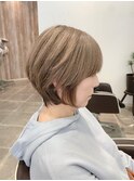 白髪率 60% アッシュベージュ