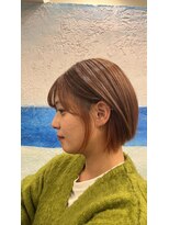 オルガ ヘアアンドメイク(Oluga hair&make)&nbsp;オレンジブラウン